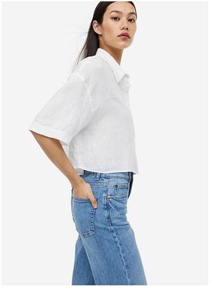 Сорочка h&m з льону