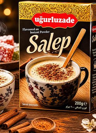 Салеп турецкий ugurluzade 200 г – сухая смесь для приготовления традиционного горячего напитка