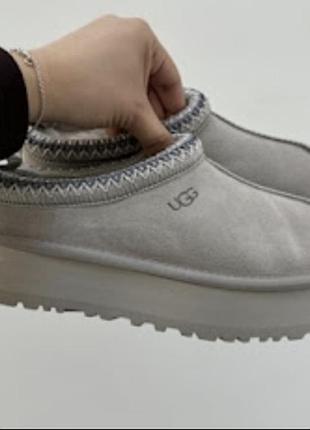 Ugg tasman platform light grey