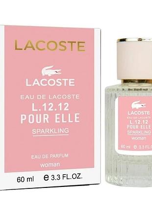 Парфюм женский lacoste pour elle sparkling, 60 мл