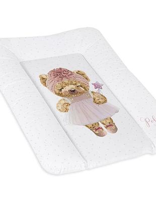 Пеленальний м'який матрац cebababy 70×50 см fluffy puffy polly