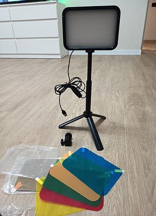 Профессиональное led-освещение ubeesize для блогеров, стримеров и фото/видеозийомки