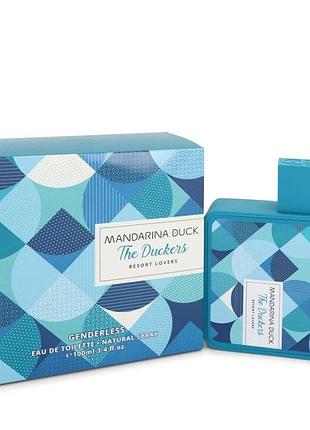 Туалетная вода mandarina duck resort lovers для мужчин и женщин (оригинал) - edt 100 ml