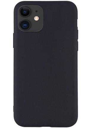 Чехол tpu epik black для apple iphone 11 (6.1") черный