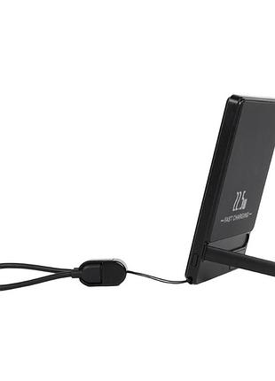 Power bank hoco db102 kuzhou 22.5w magnetic wireless charging with cable 10000mah чорний