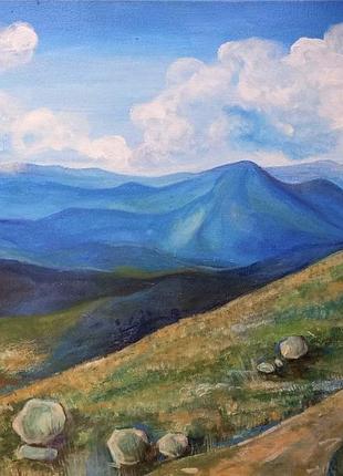 Картина "гори.стежка"