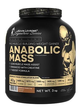Гейнер kevin levrone anabolic mass 3 кг vanilla | для набору маси