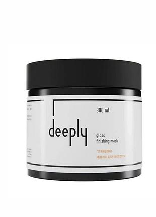 Глянцева маска для волосся deeply gloss finishing mask