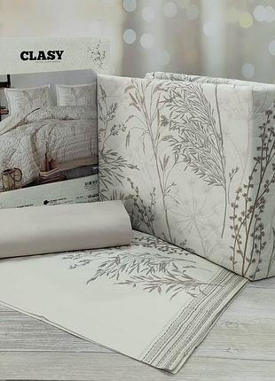 Clasy ranforce — комплект постельного белья 4 сезона с летним одеялом евро 210×230