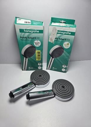 Лійка для душу оригінал германія hansgrohe pulsify select s 105 activation хром 3 режими