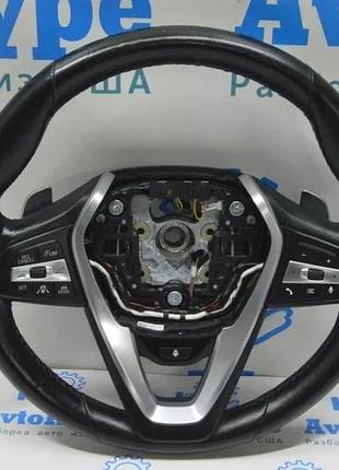 Накладка на керму bmw x5 g05 19-24 під підігрівання керма