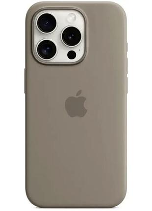 Чехол силиконовый для iphone 15 pro с magsafe защита от царапин и падений приятный на ощупь