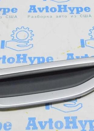 Накладка повітроводу на крилі передня права bmw x5 g05 19-23 хром, x-line