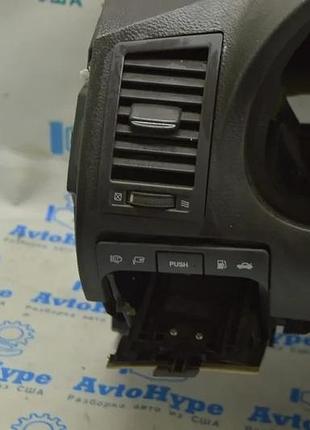 Карман под кнопки управления lexus gs300 gs350 gs430 06-07 коричневый с бежевым (01) без кнопо