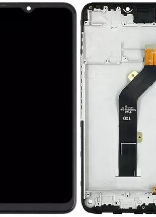 Дисплей tecno spark 7 (kf6), 7 go (kf6m) с сенсором и рамкой, black