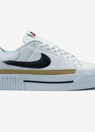 Женские кроссовки nike court legacy lift team orange весна/лето 40