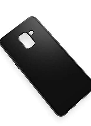 Чехол силиконовый для samsung a55 5g черный защита от ударов и царапин