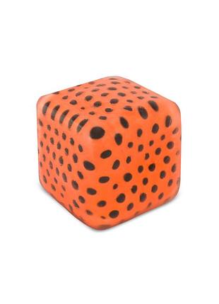 Антистресс неоновый куб с шариками yd2565(orange) 5×5×5 см
