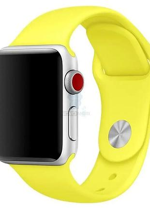 Ремешок sport band силиконовый для apple watch 38 40 41 мм для спорта и активного отдыха цвет