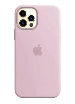 Силіконовий чохол full case для iphone 13 pro max pink sand захист від ударів і подряпин