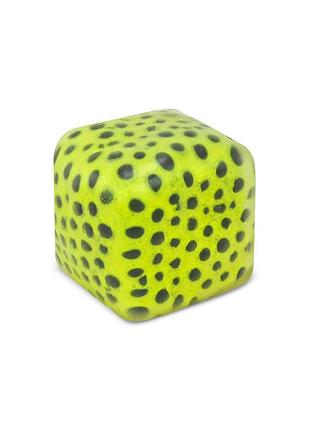 Антистресс неоновый куб с шариками yd2565(yellow) 5×5×5 см