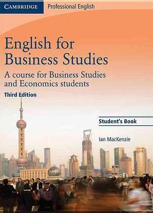 Учебник english for business studies third edition student's book