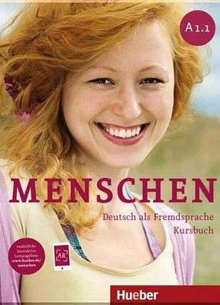 Підручник menschen a1.1 kursbuch mit ar-app