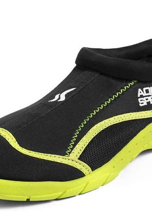 Аквашузы aqua speed ​​aqua shoe model 28a размер 39 черная обувь для моря, пляжа, бассейна, плавание