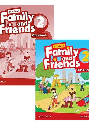 Family and friends 2 комплект (2nd edition) ( книга и тетрадь)