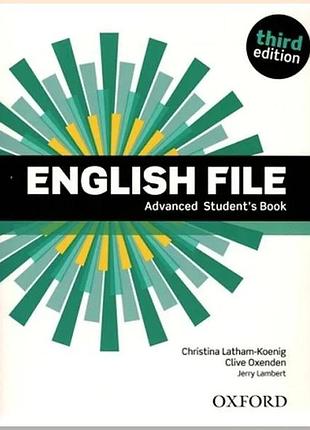 Підручник english file third edition advanced student's book