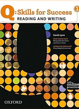 Учебник q: skills for success. reading and writing 1 student's book
