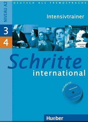 Книга schritte international intensivtrainer mit audio-cd zu band 3 und 4