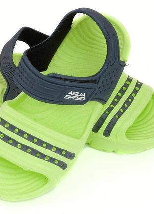 Сандалі aqua speed noli розмір 27 зелений взуття для моря, пляжу, басейну, плавання