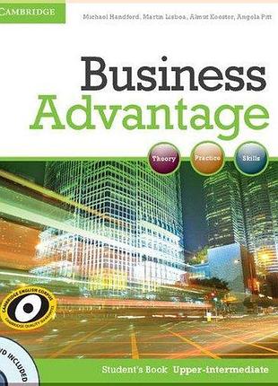 Учебник business advantage upper-intermediate student's book with dvd