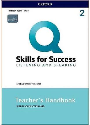 Книга для учителя q: skills for success third edition. listening and speaking 2 teacher's handbook with