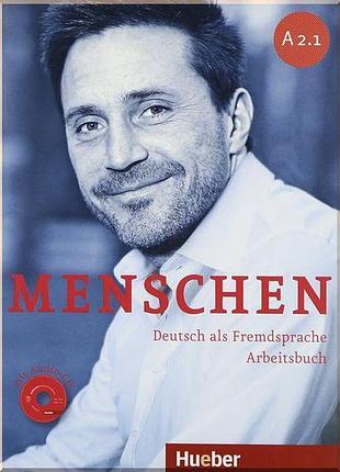Робочий зошит menschen a2.1 arbeitsbuch mit audio-cd