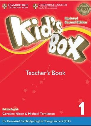 Книга для вчителя kid's box updated second edition 1 teacher's book