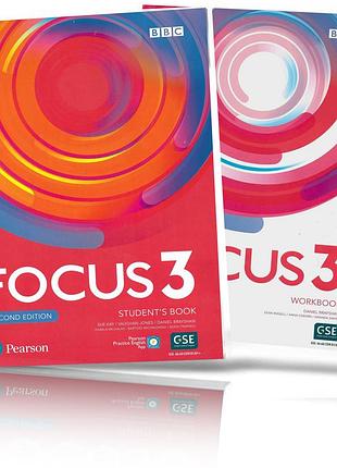 Focus 3 (2nd edition) student's book + workbook