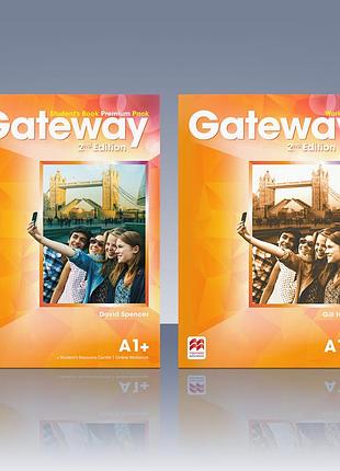 Gateway 2nd edition a1+ комплект student's book + workbook