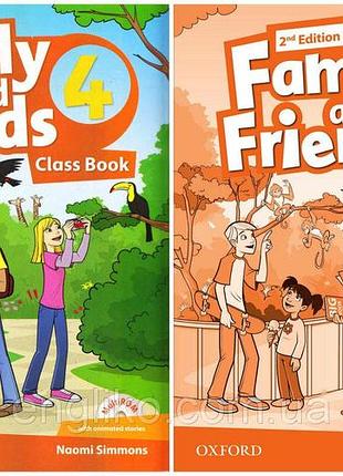 Family and friends 4 (2-edition) комплект (учебник + тетрадь)