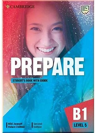 Учебник cambridge english prepare! second edition 5 student's book with ebook