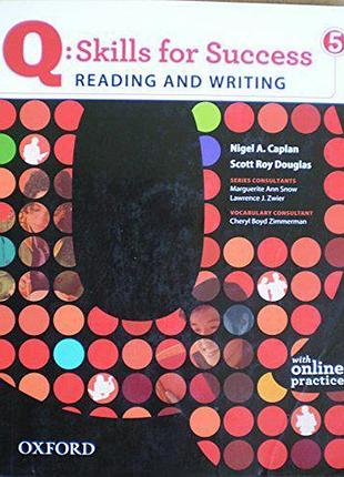 Учебник q: skills for success. reading and writing 5 student's book