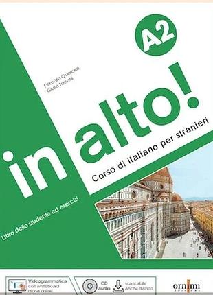 Учебник in alto! a2 con cd audio e videogrammatica