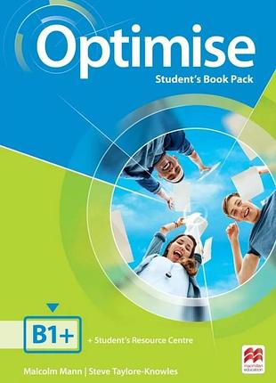 Учебник optimise b1+ student's book pack