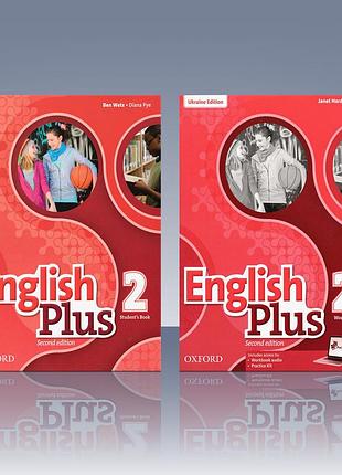 English plus 2 second edition комплект student's book + workbook