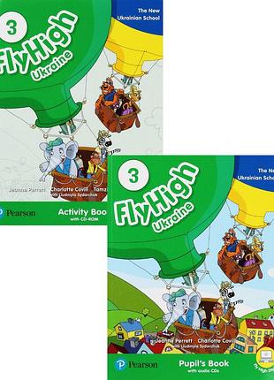 Fly high 3 ukraine (комплект activity book + pupil's book)