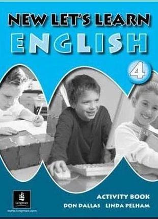 Рабочая тетрадь new let's learn english 4 activity book