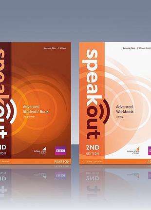Speak out 2nd advanced student's book + workbook комплект