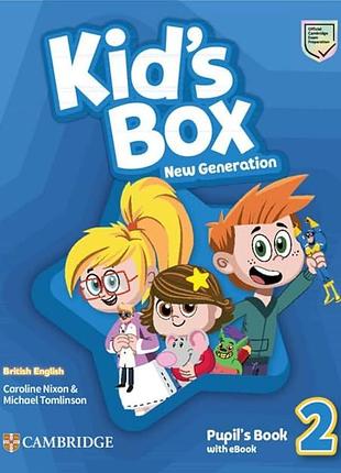 Підручник kid's box new generation 2 pupil's book with ebook