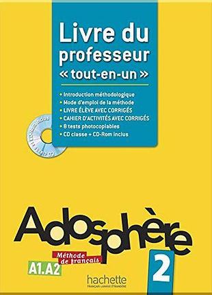Книга для учителя adosphère 2 livre du professeur